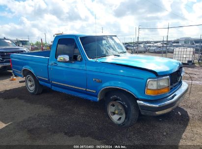 1995 FORD F150 Blue  Gasoline 1FTDF15YXSNA37681 photo #1