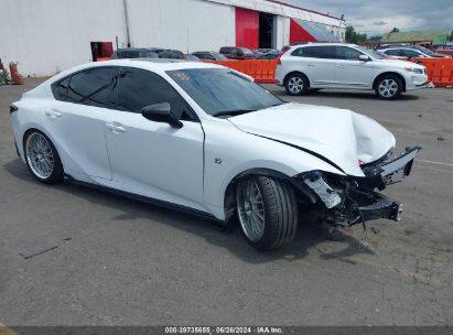 2022 LEXUS IS 350 F SPORT White  Gasoline JTHSZ1E26N5023533 photo #1