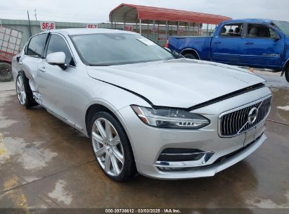 2020 VOLVO S90 T6 INSCRIPTION Silver  Gasoline LVYA22ML0LP178025 photo #1