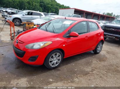 2014 MAZDA MAZDA2 SPORT Red  Gasoline JM1DE1KY2E0174459 photo #3