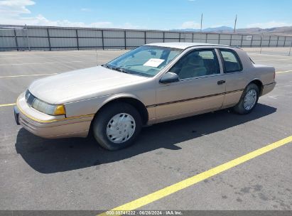 1991 MERCURY COUGAR LS Tan  Gasoline 1MEPM6042MH625174 photo #3