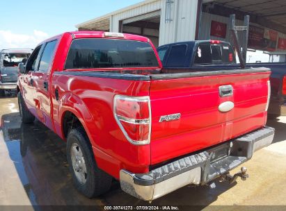 2012 FORD F-150 XLT Red  Gasoline 1FTFW1CT3CKD69500 photo #4