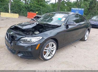 2016 BMW 228I XDRIVE Black  Gasoline WBA1G9C58GV726775 photo #3