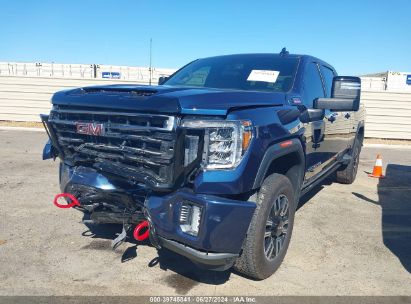 2022 GMC SIERRA 2500HD Navy  Other 1GT49PEY2NF127691 photo #3