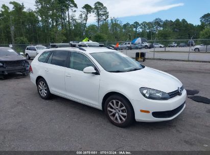 2011 VOLKSWAGEN JETTA SPORTWAGEN 2.5L SE White  Gasoline 3VWPX7AJ2BM610277 photo #1