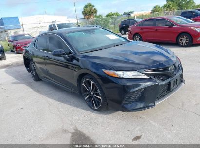 2019 TOYOTA CAMRY XSE Black  Gasoline 4T1B61HK6KU762341 photo #1