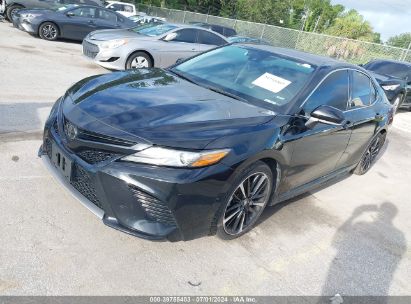 2019 TOYOTA CAMRY XSE Black  Gasoline 4T1B61HK6KU762341 photo #3