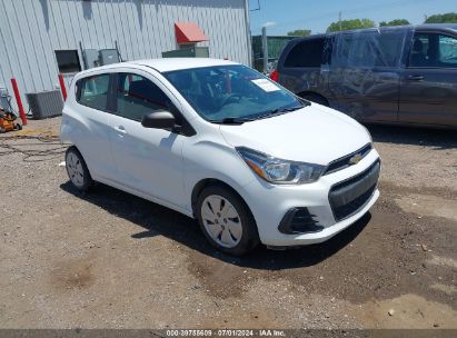 2017 CHEVROLET SPARK LS CVT White  Gasoline KL8CB6SA7HC759604 photo #1