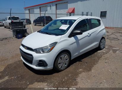 2017 CHEVROLET SPARK LS CVT White  Gasoline KL8CB6SA7HC759604 photo #3