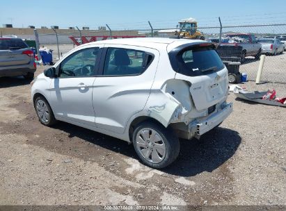 2017 CHEVROLET SPARK LS CVT White  Gasoline KL8CB6SA7HC759604 photo #4