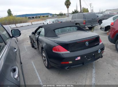 2004 BMW 645CI Black  Gasoline WBAEK73464B321992 photo #4