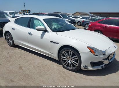 2017 MASERATI QUATTROPORTE S Q4 GRANSPORT White  Gasoline ZAM56RRS7H1231704 photo #1