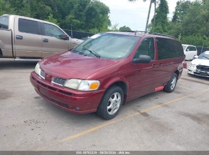 2002 OLDSMOBILE SILHOUETTE GL Red  Gasoline 1GHDX03E62D193586 photo #3