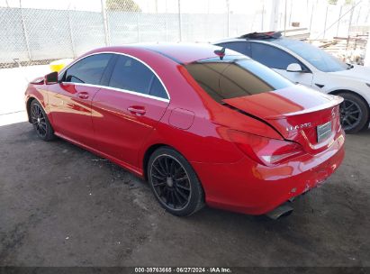 2014 MERCEDES-BENZ CLA 250 Red  Gasoline WDDSJ4EBXEN149362 photo #4