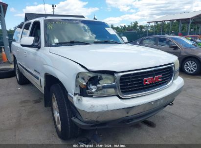 2003 GMC YUKON XL 1500 SLE White  Flexible Fuel 1GKFK16ZX3J165296 photo #1