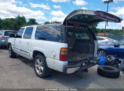 2003 GMC YUKON XL 1500 SLE White  Flexible Fuel 1GKFK16ZX3J165296 photo #4