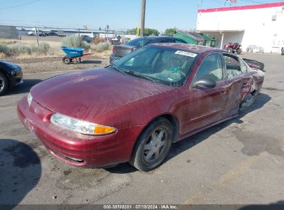 2003 OLDSMOBILE ALERO GL1 Maroon  Gasoline 1G3NL52F43C109642 photo #3