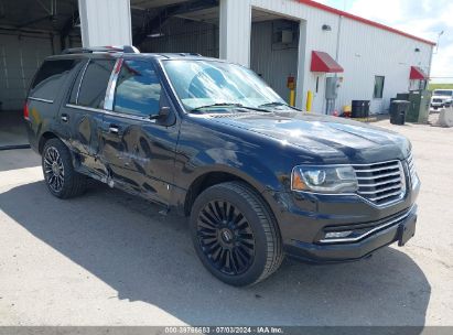 2015 LINCOLN NAVIGATOR Black  Gasoline 5LMJJ2JTXFEJ00701 photo #1