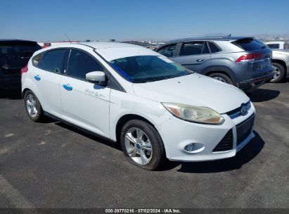 2014 FORD FOCUS SE White  Gasoline 1FADP3K21EL254860 photo #1