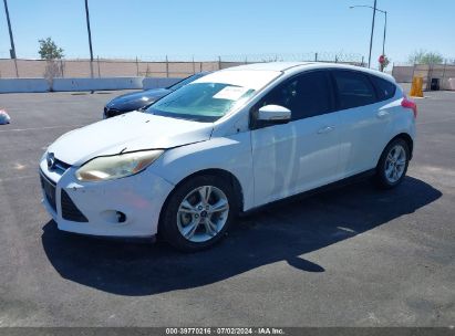 2014 FORD FOCUS SE White  Gasoline 1FADP3K21EL254860 photo #3