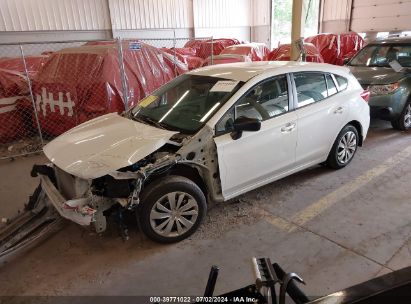 2023 SUBARU IMPREZA BASE 5-DOOR White  Gasoline 4S3GTAB6XP3705488 photo #3