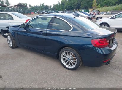 2016 BMW 228I XDRIVE Dark Blue  Gasoline WBA1G9C53GV726537 photo #4