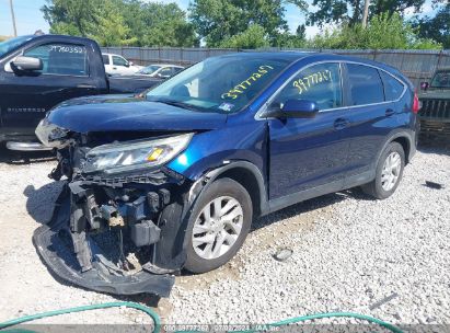 2015 HONDA CR-V EX Blue  Gasoline 2HKRM4H51FH633122 photo #3