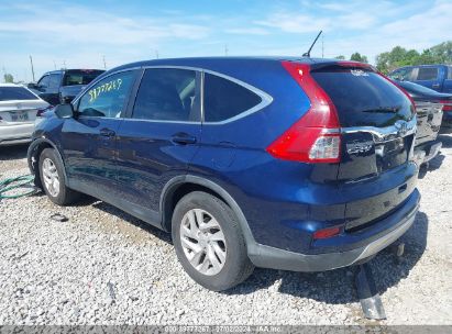 2015 HONDA CR-V EX Blue  Gasoline 2HKRM4H51FH633122 photo #4