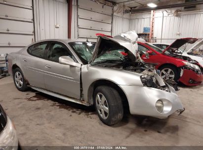 2005 PONTIAC GRAND PRIX Silver  Gasoline 2G2WP522551168296 photo #1