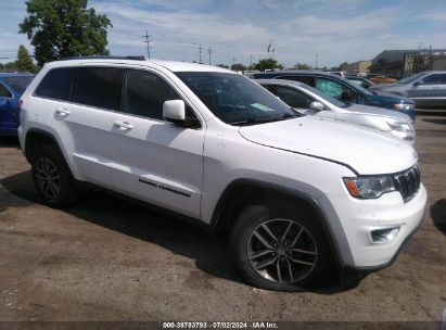 2018 JEEP GRAND CHEROKEE LAREDO E 4X4 White  Flexible Fuel 1C4RJFAG0JC507600 photo #1