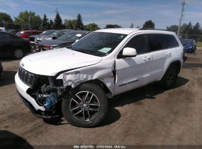 2018 JEEP GRAND CHEROKEE LAREDO E 4X4 White  Flexible Fuel 1C4RJFAG0JC507600 photo #3