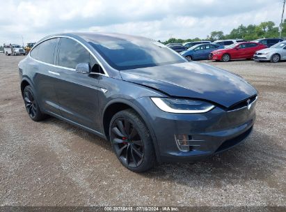 2016 TESLA MODEL X 60D/P100D/P90D Gray  Electric 5YJXCAE41GFS00694 photo #1