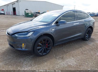 2016 TESLA MODEL X 60D/P100D/P90D Gray  Electric 5YJXCAE41GFS00694 photo #3