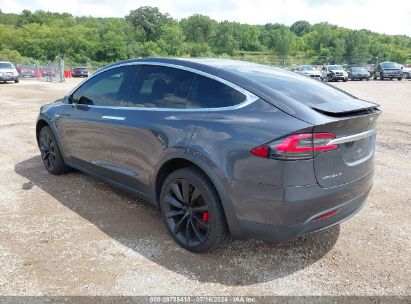 2016 TESLA MODEL X 60D/P100D/P90D Gray  Electric 5YJXCAE41GFS00694 photo #4