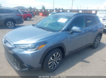 2024 TOYOTA COROLLA CROSS HYBRID SE Blue  Hybrid 7MUFBABG9RV020610 photo #3