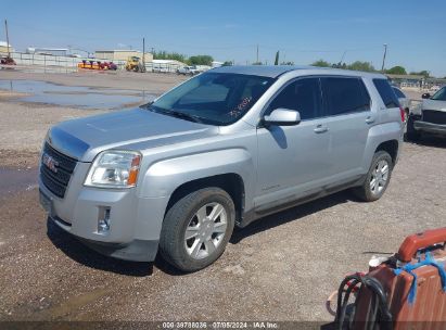 2012 GMC TERRAIN SLE-1 Silver  Flexible Fuel 2GKALMEK4C6140565 photo #3