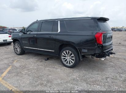 2022 GMC YUKON XL 4WD DENALI Black  Gasoline 1GKS2JKL5NR254486 photo #4