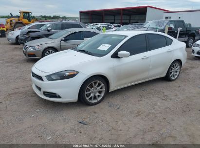 2013 DODGE DART SXT White  Gasoline 1C3CDFBA1DD322515 photo #3