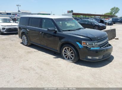 2014 FORD FLEX LIMITED Black  Gasoline 2FMGK5D8XEBD02225 photo #1