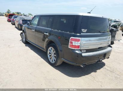 2014 FORD FLEX LIMITED Black  Gasoline 2FMGK5D8XEBD02225 photo #4