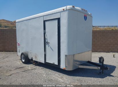 2018 INTERSTATE WEST CORP ENCLOSED TRAILER White  Other 4RALS1427JK067402 photo #1