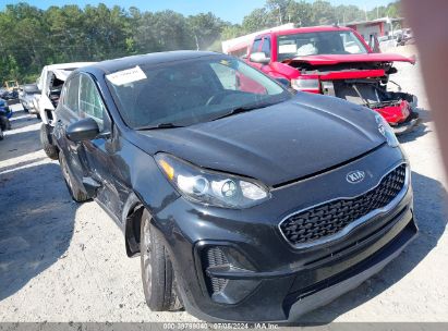 2020 KIA SPORTAGE LX Black  Gasoline KNDPM3AC2L7784237 photo #1