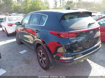 2020 KIA SPORTAGE LX Black  Gasoline KNDPM3AC2L7784237 photo #4