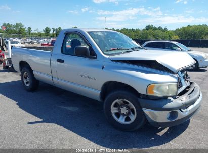 2003 DODGE RAM 1500 SLT/LARAMIE/ST Silver  Gasoline 1D7HA16N63J574261 photo #1