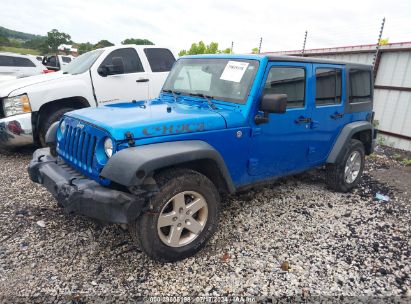 2015 JEEP WRANGLER UNLIMITED SPORT Blue  Flexible Fuel 1C4BJWDG0FL627434 photo #3