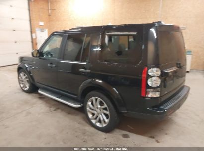 2016 LAND ROVER LR4 Black  Gasoline SALAG2V61GA826166 photo #4