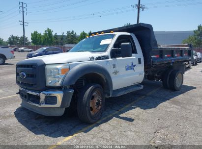 2013 FORD F-550 CHASSIS XL White  Diesel 1FDUF5GT6DEB48218 photo #3