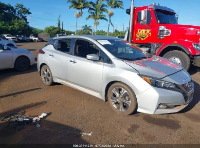 2021 NISSAN LEAF SV 40 KWH Silver  Electric 1N4AZ1CVXMC551005 photo #1