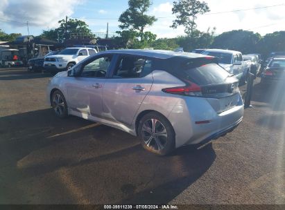 2021 NISSAN LEAF SV 40 KWH Silver  Electric 1N4AZ1CVXMC551005 photo #4