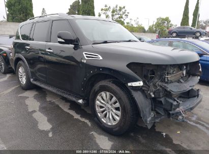 2018 NISSAN ARMADA SV Black  Gasoline JN8AY2ND8J9059917 photo #1